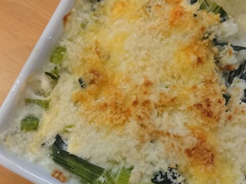 ホワイトソースをわざわざ作らない簡単グラタン!